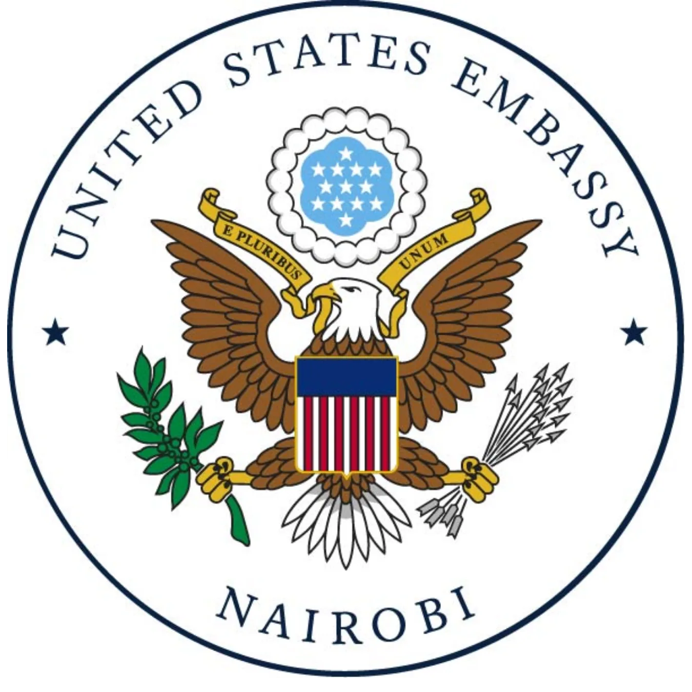 American Embassy Nairobi logo